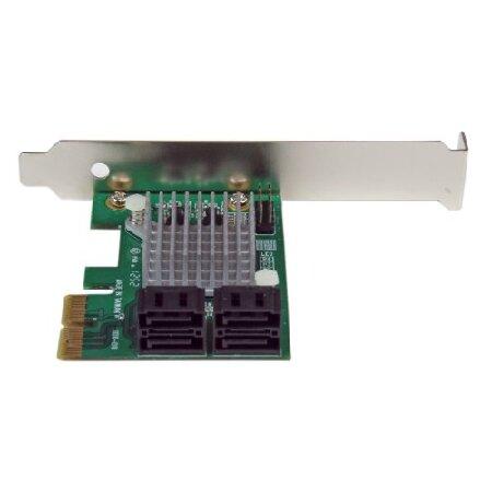 PCI Expressカード／x2／PCIe 2.0-4ポート SATA 3.0／HyperDuo機能／アレイ（RAID）コントローラー／標準＆ロープロファイルブラケット／ 【X1】 PCIe 増