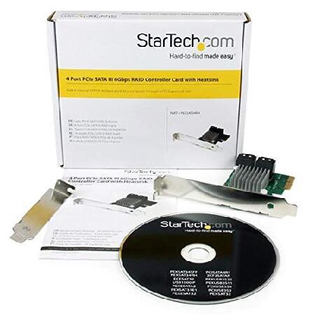 PCI Expressカード／x2／PCIe 2.0-4ポート SATA 3.0／HyperDuo機能／アレイ（RAID）コントローラー／標準＆ロープロファイルブラケット／ 【X1】 PCIe 増