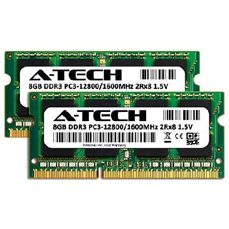 激安大特価！ (PC3-12800 16GB Kit (2 x 8GB)) - 16GB kit (8GBx2) DDR3 PC3-12800 LAPTOP Memory Modules (204-pin SODIMM， 1600MHz) Genuine A-Tech Brand