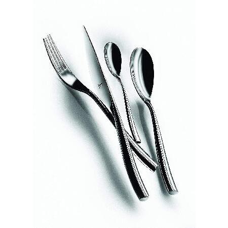 Mepra 105022113S Flatware Set, [113 Piece, Polished Silver Finish, Dishwasher Safe Cutlery｜koostore｜02