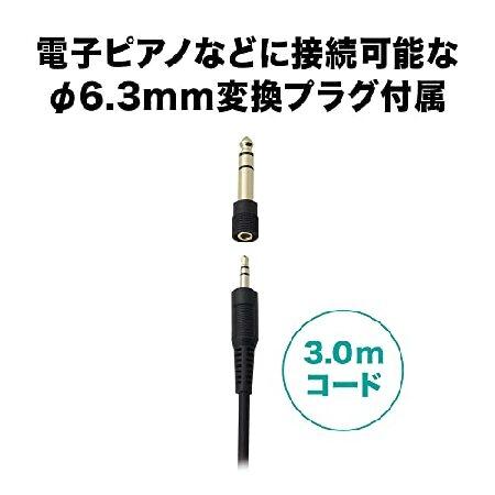 audio-technica ダイナミックヘッドホン ATH-AVC500 ブラック｜koostore｜06