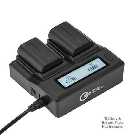 Green　Extreme　Dual　Battery　Charger　Plates　LCD　Screen　Base　(No　Smart　with　Included)