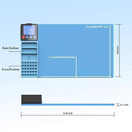 CPB　加熱パッド　iPad　iPhone対応　スマートフォンLCDスクリーンセパレーター　マシン修理ツール　ヒートプレート