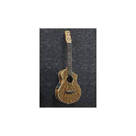 セット Ibanez 4-String Ukulele， Right Handed， Open Pore Natural (UEWT14E)