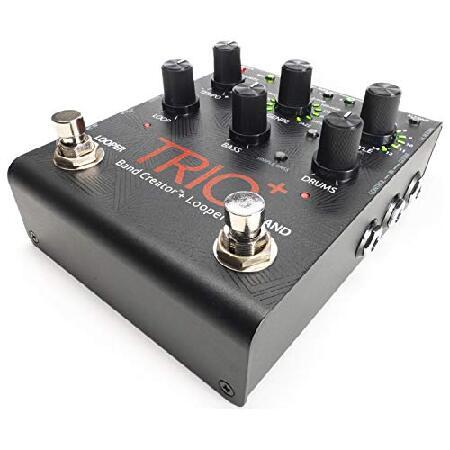 在庫処分価格 DigiTech Trio+ Band Creator + Looper w/ FS3X Footswitch， 4 Cables， and Power Supply