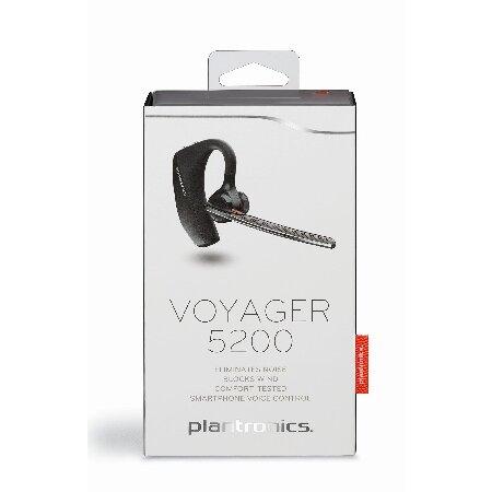 【再入荷！】 Plantronics Voyager 5200 Ear-hook Monaural Wireless Black， Grey mobile headset