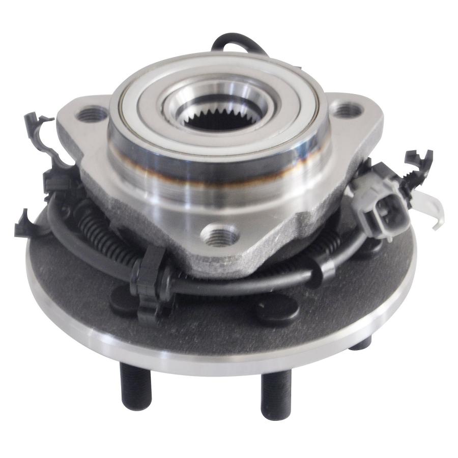 DRIVESTAR 515008+515009 フロント左/右ホイールハブ＆ベアリングアセンブリ 4WD Dodge Durango 1998 99 00 01 02 2003 1997-2004 Dodge Dakota(6ラグ 4輪 ABS 4