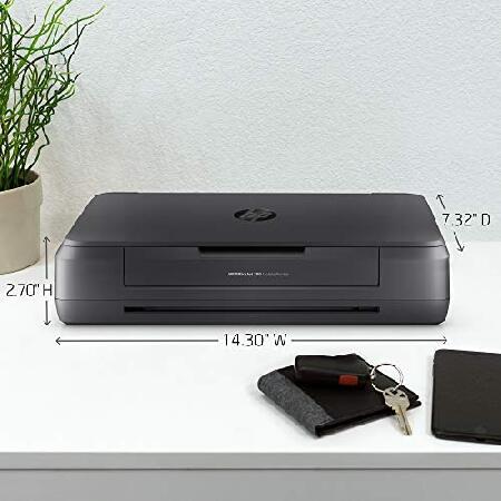 HP OfficeJet 200 Portable Printer with Wireless ＆ Mobile Printing (CZ993A) ,Black｜koostore｜03