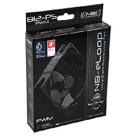 NB-eLoop Fan B12-PS Black Edition - 120mm PWM ( 120x120x25mm ) 【換】