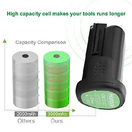 3.0Ah 12V Replacement Battery For Dremel 8200 8220 8300 Rotary Tools - Compatible With B812-03