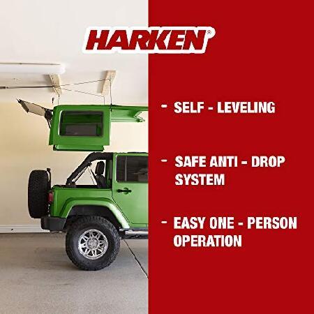 HARKEN ジープハードトップガレージストレージ天井ホイスト | 4 