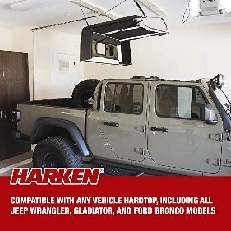 HARKEN ジープハードトップガレージストレージ天井ホイスト | 4 