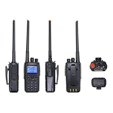 BTECH　DMR-6X2　(DMR　Two-Way　and　Dual　Full　Band　Includes　and　with　Radio　(136-174MHz　＆　Bat　400-480MHz　VHF　GPS　Kit　Recording,　UHF),　Analog)　7-Watt　with