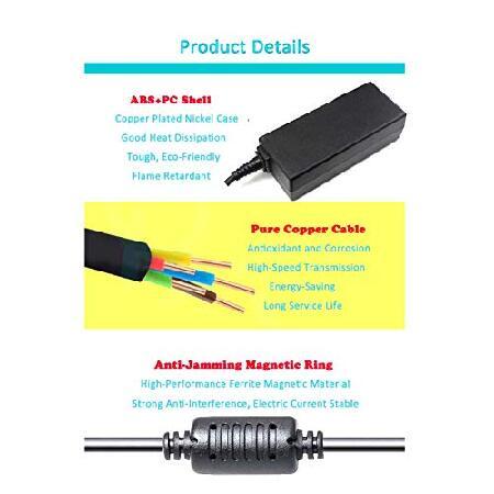 LA65NS2-01 Docking Station AC Adapter Charger for Dell Chromebook 3120 3180 3189 P22T P26T Latitude E7240 E7270 E7280 E7440 E7450 E7470 E7480 E5430 E5｜koostore｜04