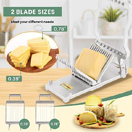Huanyu チーズスライサー 多機能 チーズカッター 1CM/2CM Huanyu チーズスライサー 多機能 チーズカッター 1CM/2CM