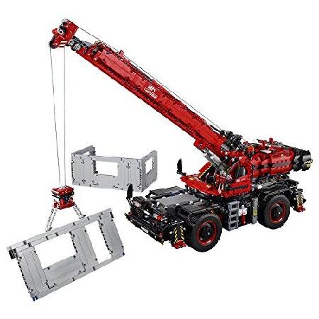 LEGO テクニック 荒地形クレーン 42082 組み立てキット (4,057ピース 