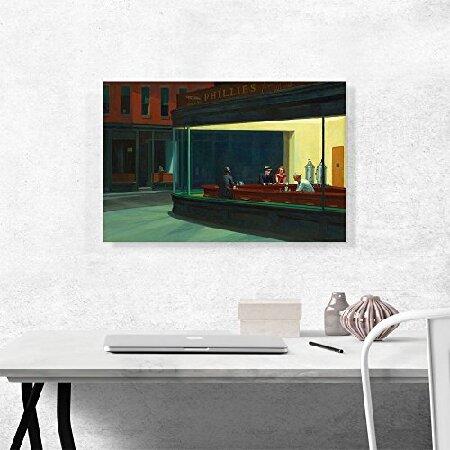 ARTCANVAS Nighthawks 1942 キャンバスアートプリント