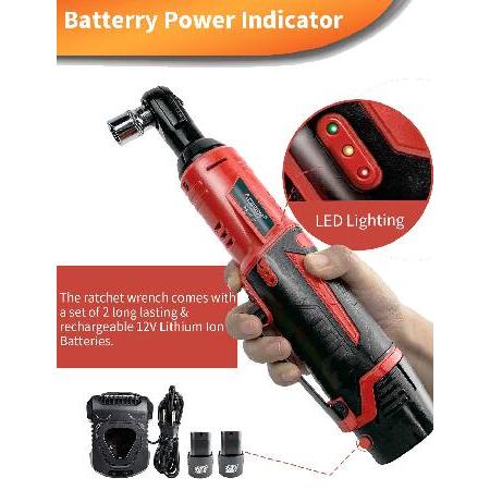 AOBEN 12V充電式 コードレスラチェットレンチセット最大トルク AOBEN 12V充電式 コードレスラチェットレンチセット最大トルク