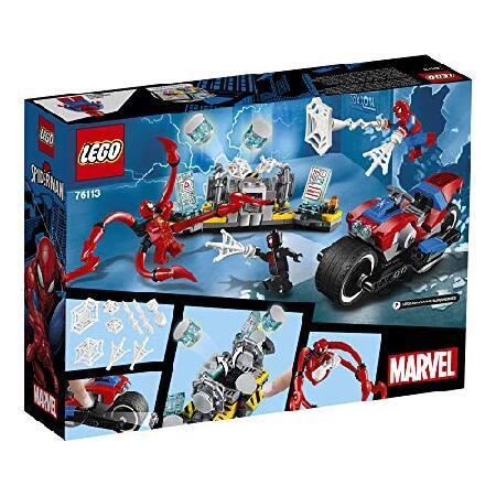 LEGO マーベル スパイダーマン スパイダーマン バイクレスキュー 76113 