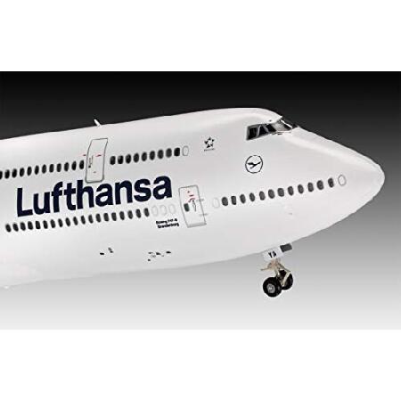 ドイツレベル 1/144 ルフトハンザ航空 B747-8a New Livery 旅客機 プラモデル 03891｜koostore｜03