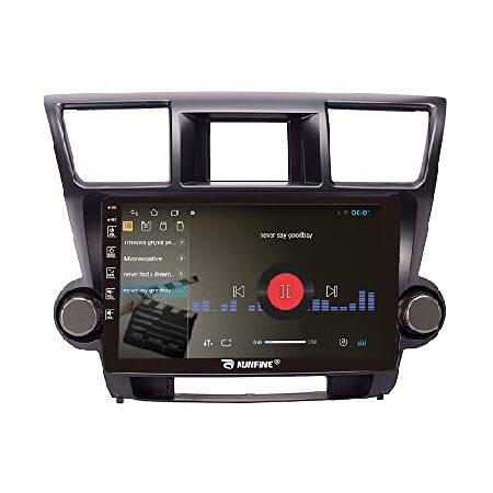 ≪超目玉★12月≫ KUNFINE Android Radio CarPlay ＆ Android Auto Autoradio Car Navigation Stereo Multimedia Player GPS Touchscreen RDS DSP BT WiFi Headunit Replacement f