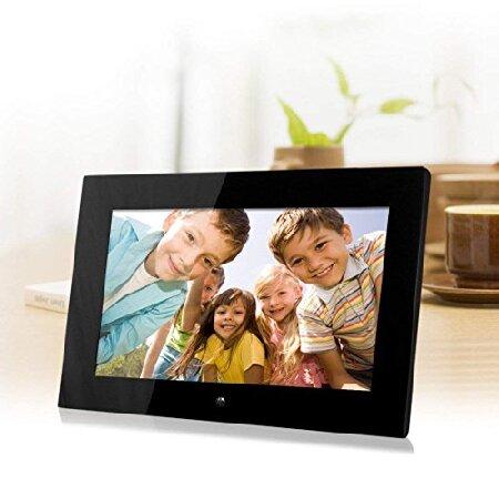 Sungale　14&quot;　Hi-Resolution　Control,　Photo　Video　Adjust,　Digital　Interval　Remote　with　Frame　Music,　Transitional　Background　Effects,　Playback,　Photo　time