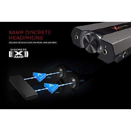 Creative Sound BlasterX G6 ポータブル ハイレゾ対応 ゲーミング USB DAC PC PS4 Switch SBX-G6 ブラック｜koostore｜04