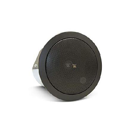 JBL Professional C24CT-BK 4-Inch Background Foreground Ceiling Loudspeaker, Black, Sold as Pair