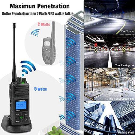 SAMCOM　FPCN30A　Two　Long　Programmable　Handheld　for　Radios　Range　UHF　Watts　Way　Talkies　Way　Adults　Walkie　Rechargeable　Business　Radios　Radio　1500mAh