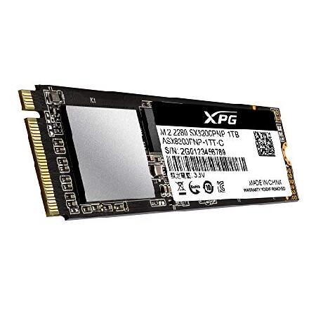 ADATA ASX8200PNP-1TT-C XPG SX8200 Pro PCIe Gen3x4 M.2 2280 SSD 1TB NAND フラッシュ 3D TLC｜koostore｜03