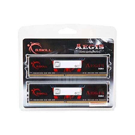 G.Skill 32GB DDR4 Aegis 2666MHz PC4-21300 CL19 Dual Channel Memory Kit (2x16GB)｜koostore｜03