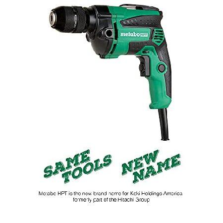 日本激安ネット通販 Metabo HPT Drill， Corded， 7-Amp， 3/8-Inch， Metal Keyless Chuck， Variable Speed w/ Dial， Rubber Over-Molded Handle， Forward / Reverse， 5-Year 　 (D10VH