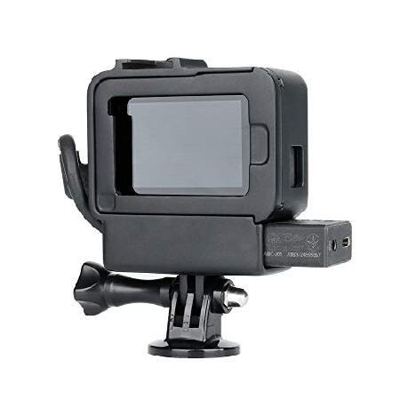 Vlogging GoPro Hero 7/6/5用保護ケース コールドシューマウントマイク  