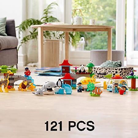 LEGO DUPLO Town World Animals 10907 Building Bricks (121 Pieces)｜koostore｜06