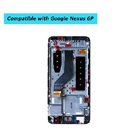 Upplus Amoled Google Nexus 6P Amoled タッチスクリーン LCD アセンブリデジタイザー フロントパネル ツールキット付きフレーム｜koostore｜04