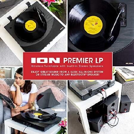 ION Audio レコードプレーヤー スピーカー内蔵 Bluetooth USB へ 