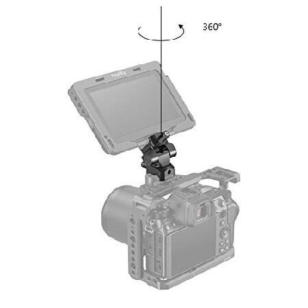 SMALLRIG モニターマウント マウントホルダー NATO型 左右360度回転可能 上下150度調節可能 BSE2385｜koostore｜04