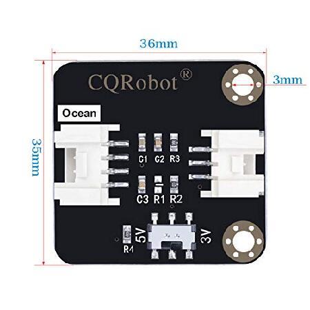 CQRobot Ocean: Contact Water/Liquid Level Sensor Compatible with Raspberry Pi/Arduino. for Automatic Irrigation Systems, Aquariums, Plants, in The Gar｜koostore｜02