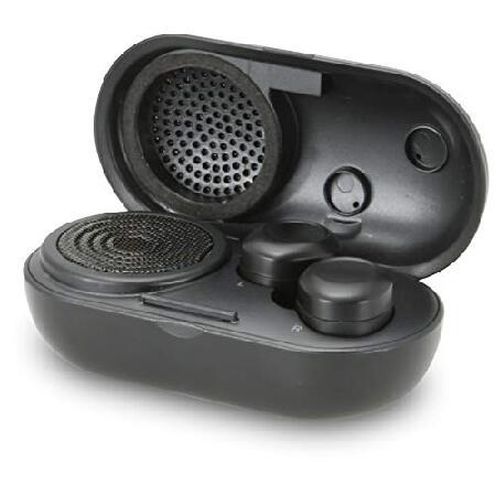 Wire-Free Earbuds + Charging Case with Speaker (IAEBTS410B) 【フルレンジスピーカー】