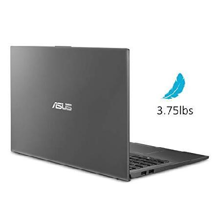 ASUS VivoBook 15 薄型軽量ノートパソコン 15.6インチ FHD バックライトKB 指紋認証 Windows 10 スレートグレー