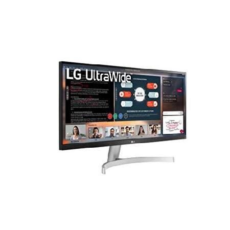LG UltraWide WFHD 29-Inch FHD 1080p Computer Monitor 29WN600-W, IPS with HDR 10 Compatibility, Silver｜koostore｜04