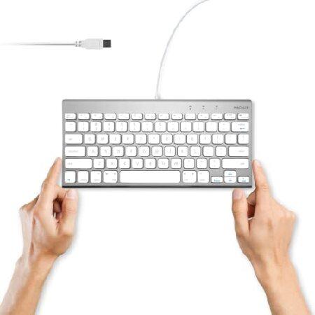 Macally USB有線キーボード MacとWindows PC用 - 省スペース対応 Macally USB有線キーボード MacとWindows PC用 - 省スペース対応