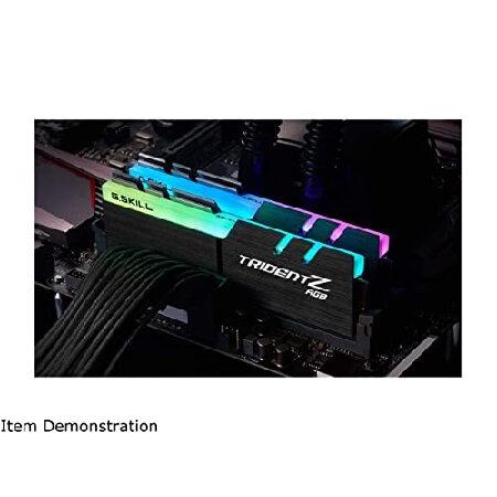 G.SKILL 64GB（2 x 32GB）TridentZ RGBシリーズDDR4 SDRAM 3600MHz PC4 