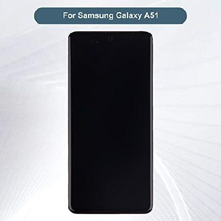 Super　AMOLED　サムスン　Galaxy　ツール付き　A51　6.4インチLCDタッチスクリーンディスプレイデジタイザアセンブリ　SM-A515F