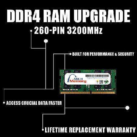 送料無料沖縄 Arch Memory Replacement for Dell SNP6VDX7C/8G AA937595 8GB 260-Pin DDR4 3200 MHz So-dimm RAM for Latitude 3410