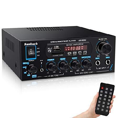 Sunbuck Home Audio Amplifier Stereo Receivers with Bluetooth 5.0