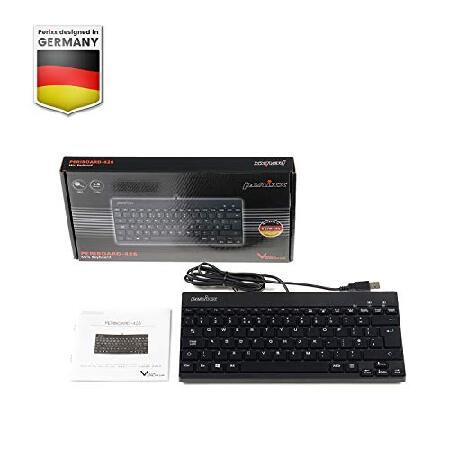 Perixx PERIBOARD-426ES ミニ Teclado conケーブル USB - Negro - QWERTY Espa〓ol｜koostore｜06