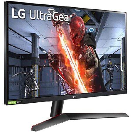 LG UltraGear FHD 27-Inch Gaming Monitor 27GN800-B, IPS 1ms (GtG) with HDR 10 Compatibility, NVIDIA G-SYNC, and AMD FreeSync Premium, 144Hz, Black｜koostore｜04