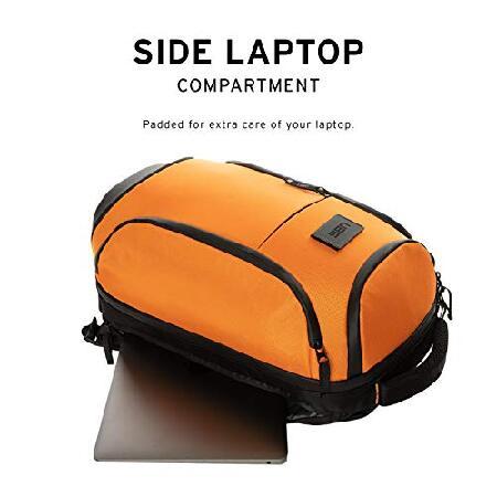 URBAN ARMOR GEAR UAG 18-Liter Backpack Lightweight Tough Weather Resistant Laptop Backpack, fits up to 13-inch, Standard Issue Orange｜koostore｜05