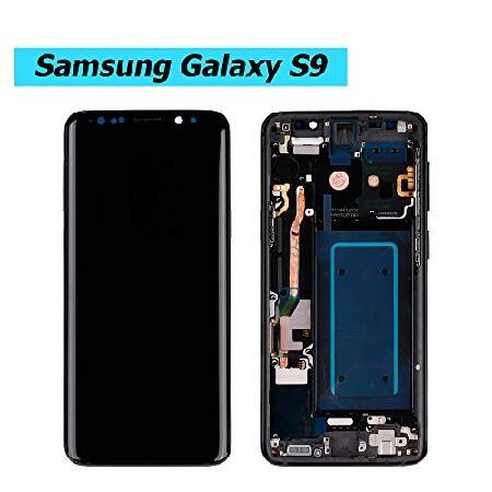 Vvsialeek　AMOLED　Compatible　Samsung　G960F　Screen　SM-G960F　S9　SM-G960F　inch　LCD　with　5.8　Touch　SM-G960W　Black　SM-G960U　Galaxy　SM-G960　Display　with　Fram